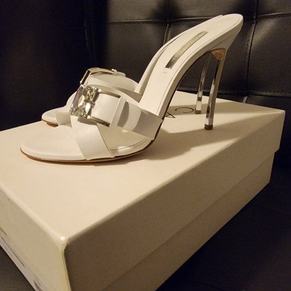 Casadei Shoes - Casadei Blade Jewelry Slides - NWT.